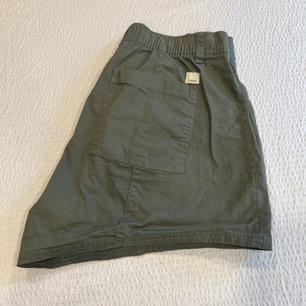 Vuori Women's Vintage Ripstop Utility Short Olive Medium